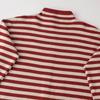 2026 Fall Womens Street Style Striped Knit Cardigan Stand Collar W08 20039