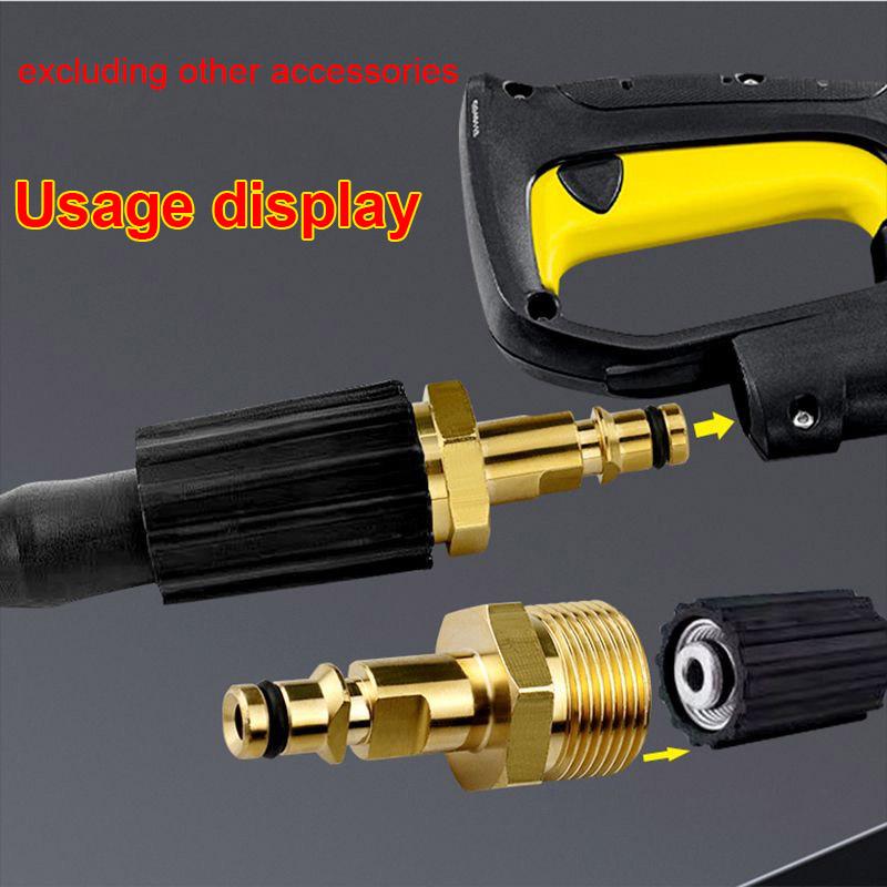 M22 High Pressure Wash Gun Hose Adapter Connector Converter Fitting for Karcher K-Series Pressure Washer