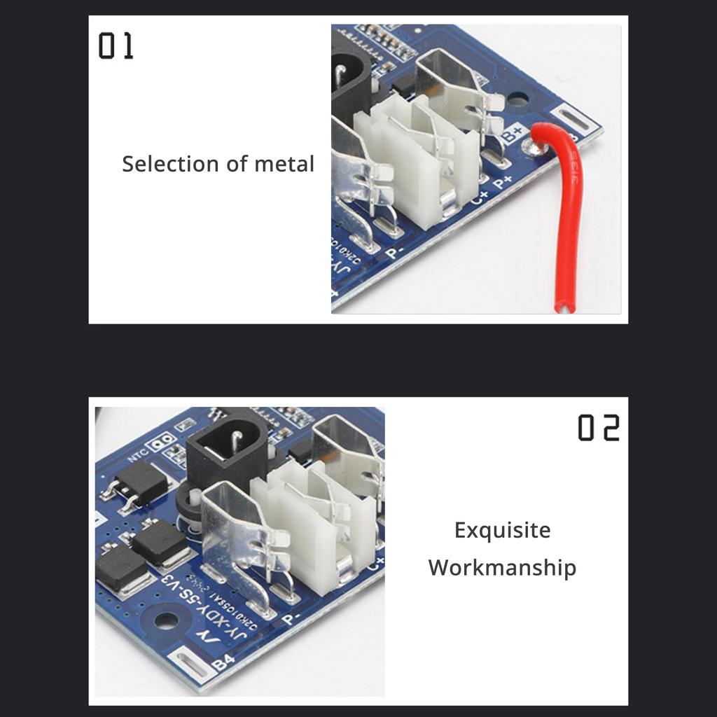 Модуль защитной платы литиевой батареи 21 В для аккумулятора электроинструмента, аксессуары для защитной платы зарядки