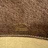 GUCCI Vintage Old Gucci Letter Pouch Business Bag GG pattern canvas Clutch bag beige canvas Used