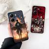 Атака Титанов Эрен Йегер Леви Чехол для Samsung Galaxy A06 A05 A14 A50 A51 A52 A12 A13 A23 A70 A07 A25 A26 A72 A56