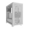Корпус ПК CORSAIR 3000D TG AIRFLOW White с 2 вентиляторами 120 мм Mid Tower ATX, белый CC-9011252-WW