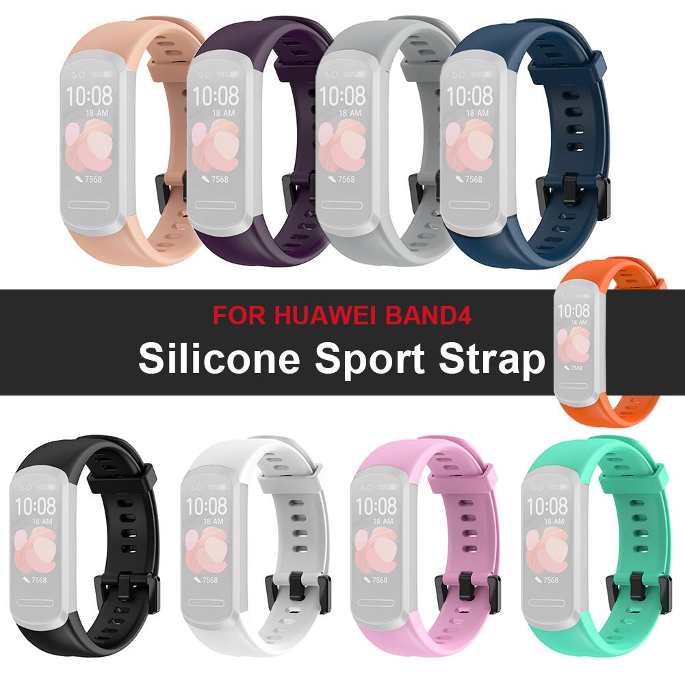 Мягкий силиконовый ремешок для замены браслета для часов Huawei Band 4