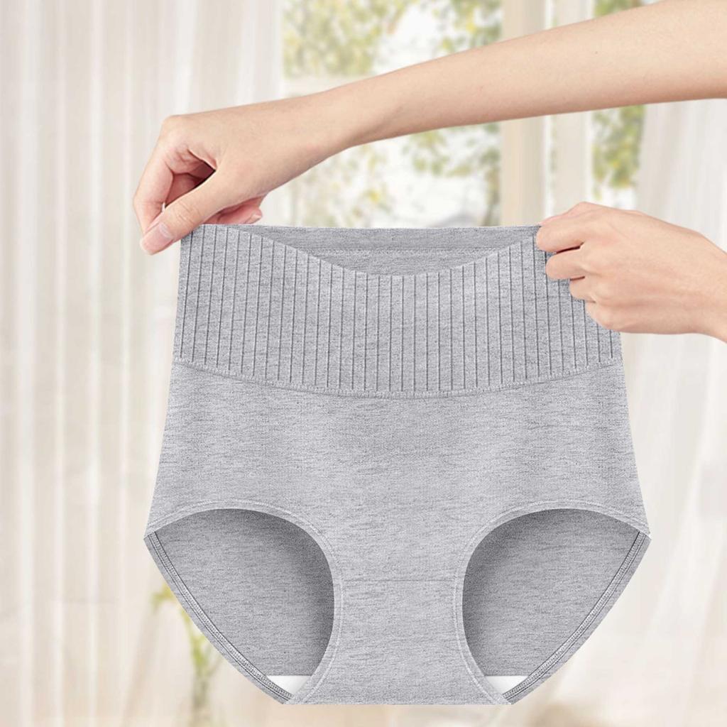 Women Colorblock Briefs Comfy Breathable Stretchy Panties Women's Lingerie & Underwear