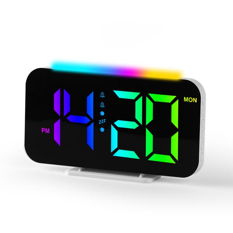 Многофункциональный RGB-будильник с подсветкой 9010