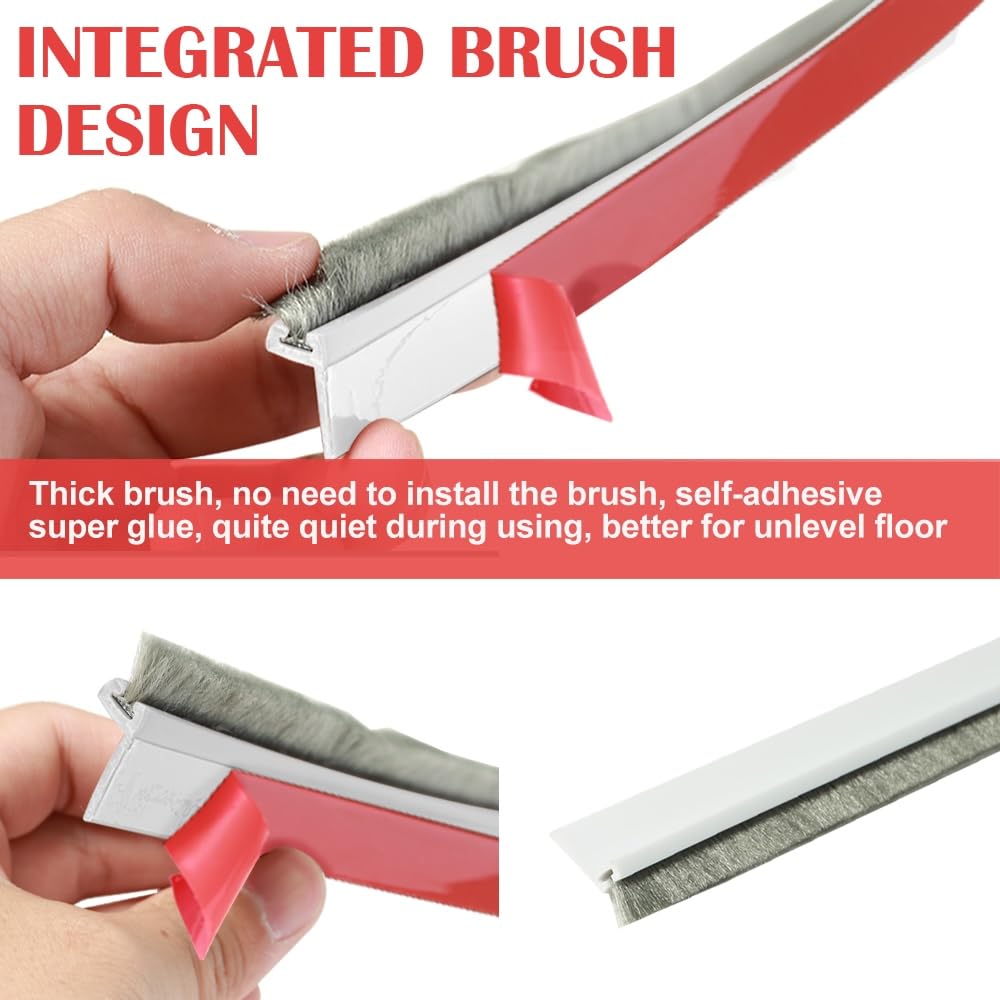 Self Adhesive Under Door Draft Stopper Insect Sealing Strip for Bottom of Door