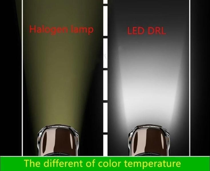 2шт 110W Cree Led дальнего света 8000K Автомобильные противотуманные фары H4 H7 Белый свет