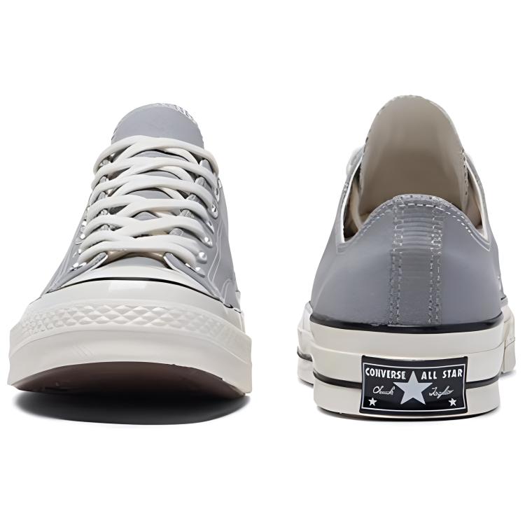 Converse Chuck 70 Удобные Универсальные Дышащие Легкие Низкие Повседневные Кроссовки Унисекс Серый A12491C