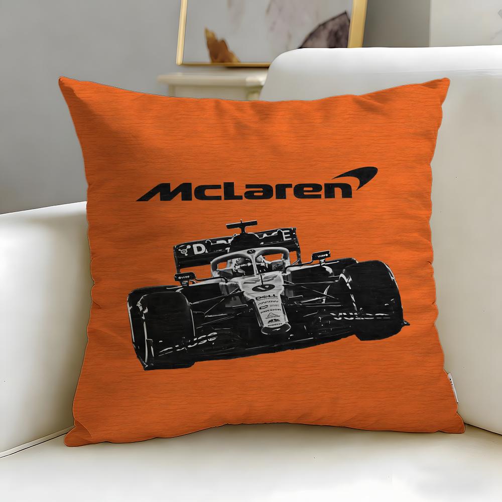 Классический автомобильный бренд McLaren Наволочка Мягкая и Легко стирающаяся – Универсальная для Дивана, Кровати, Путешествий и Офиса