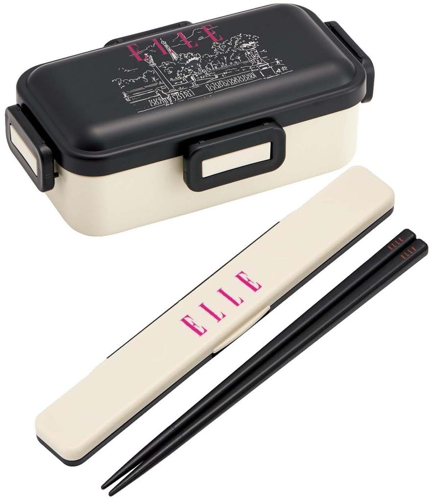 Skater Bento Box ELLE 530ml Antibacterial Fluffy Dome Lid for Women Made In Japan PFLB6AG-A