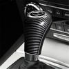 Carbon Fiber Gear Shift Knob Cover Trim Fit For Mercedes-Benz W204 C E G GLS Class