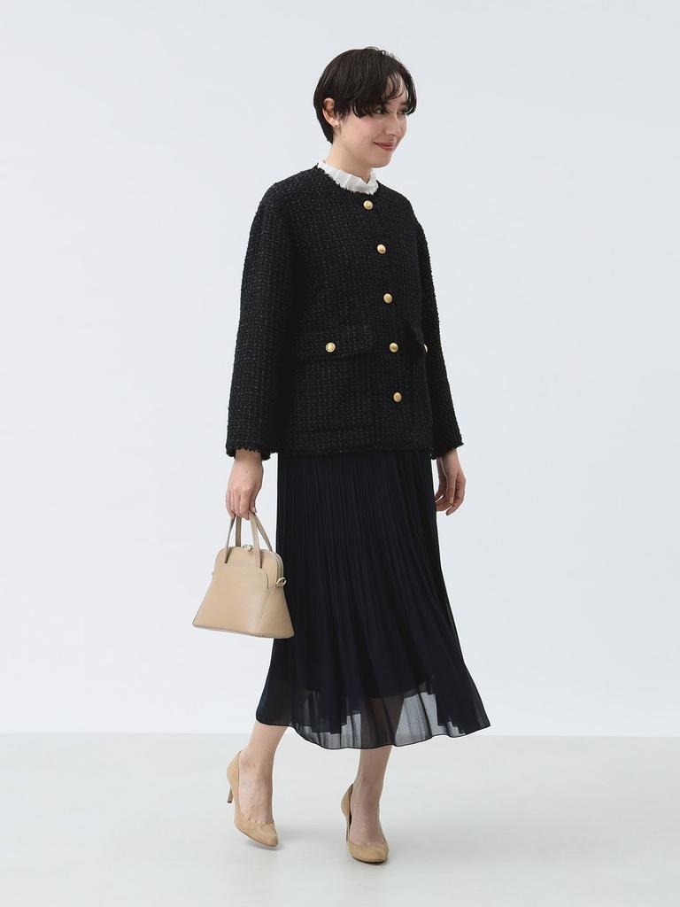 B:MING LIFE STORE by BEAMS Women's Poppy Pleated Skirt (S-M) ICE_GREY S