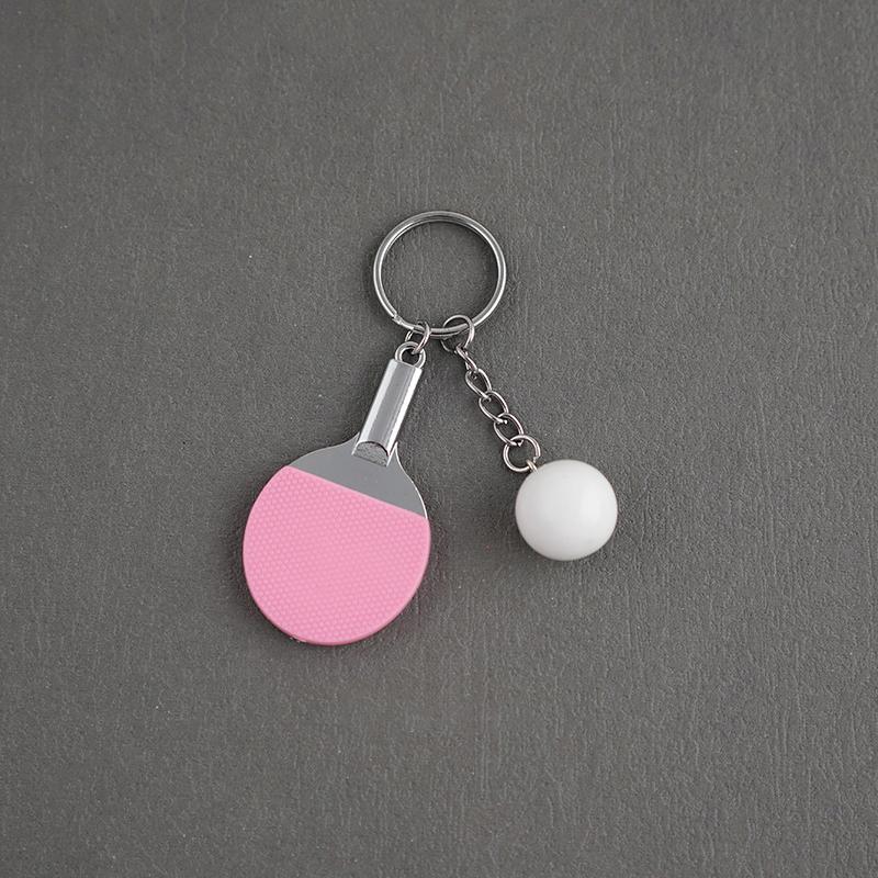 Брелок для настольного тенниса Мини-брелки для пинг-понга Брелок для настольного тенниса Сумка-брелок Подвеска Украшение Сувенир Подарок