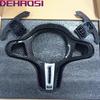 Carbon Fiber Steering Wheel Cover Trim Decor For BMW M Sport G20 G26 G30 G05 G06 F40 F44 G80 G82 F90 F95 F96 F97 F98 M8 G15 G32