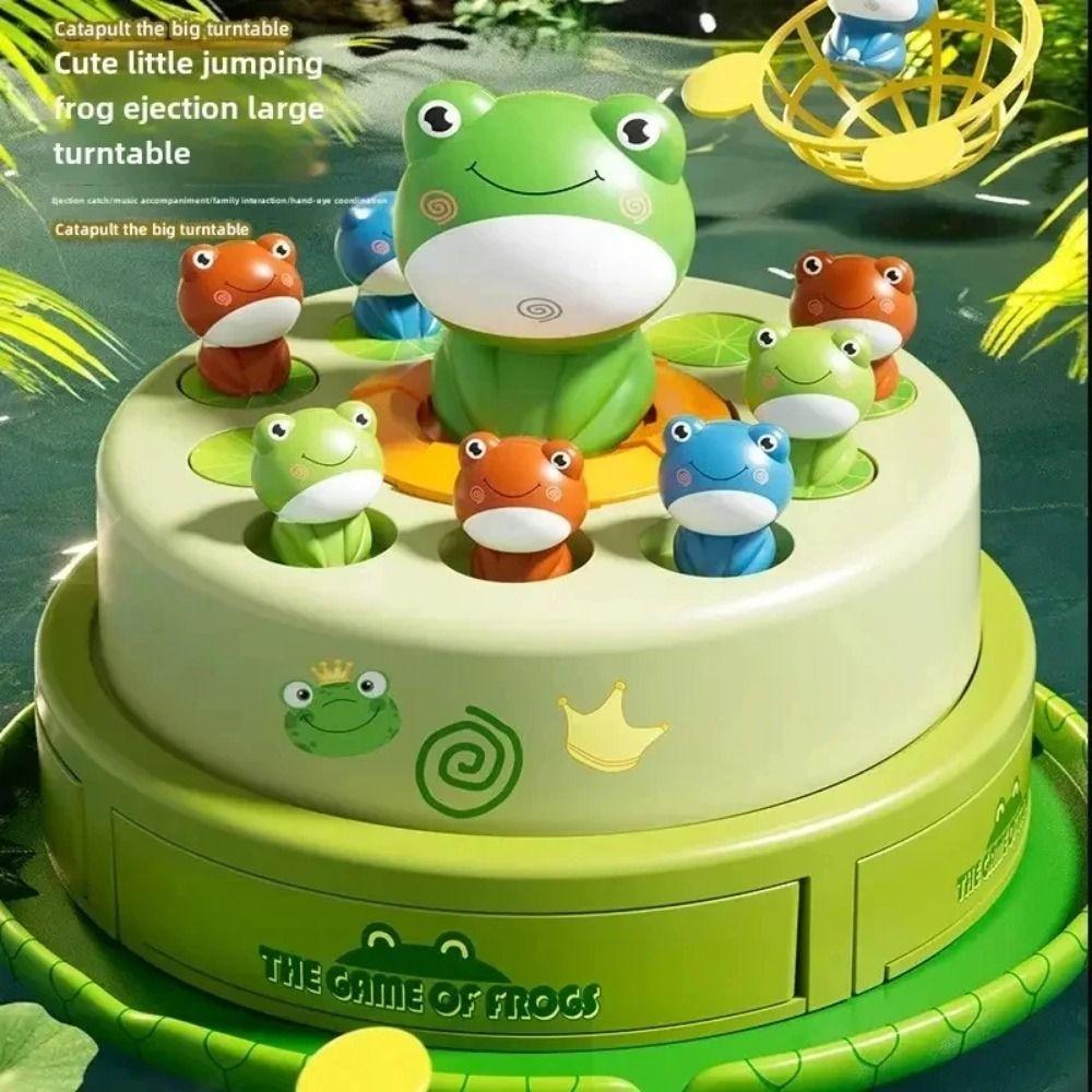 Electric Music Light Catching Music Games Launch Frog Game  Montessori Learning