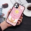 Мультяшный чехол для телефона CardCaptor Sakura для iPhone 14 11 12 13 Mini Pro Max 8 7 Plus X XR XS MAX Прозрачная матовая крышка