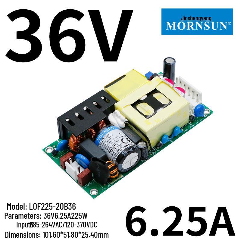 Jin Shengyang 120W-750W Medical-Certified Compact Bare Board Power Supply, 12V/24V/36V