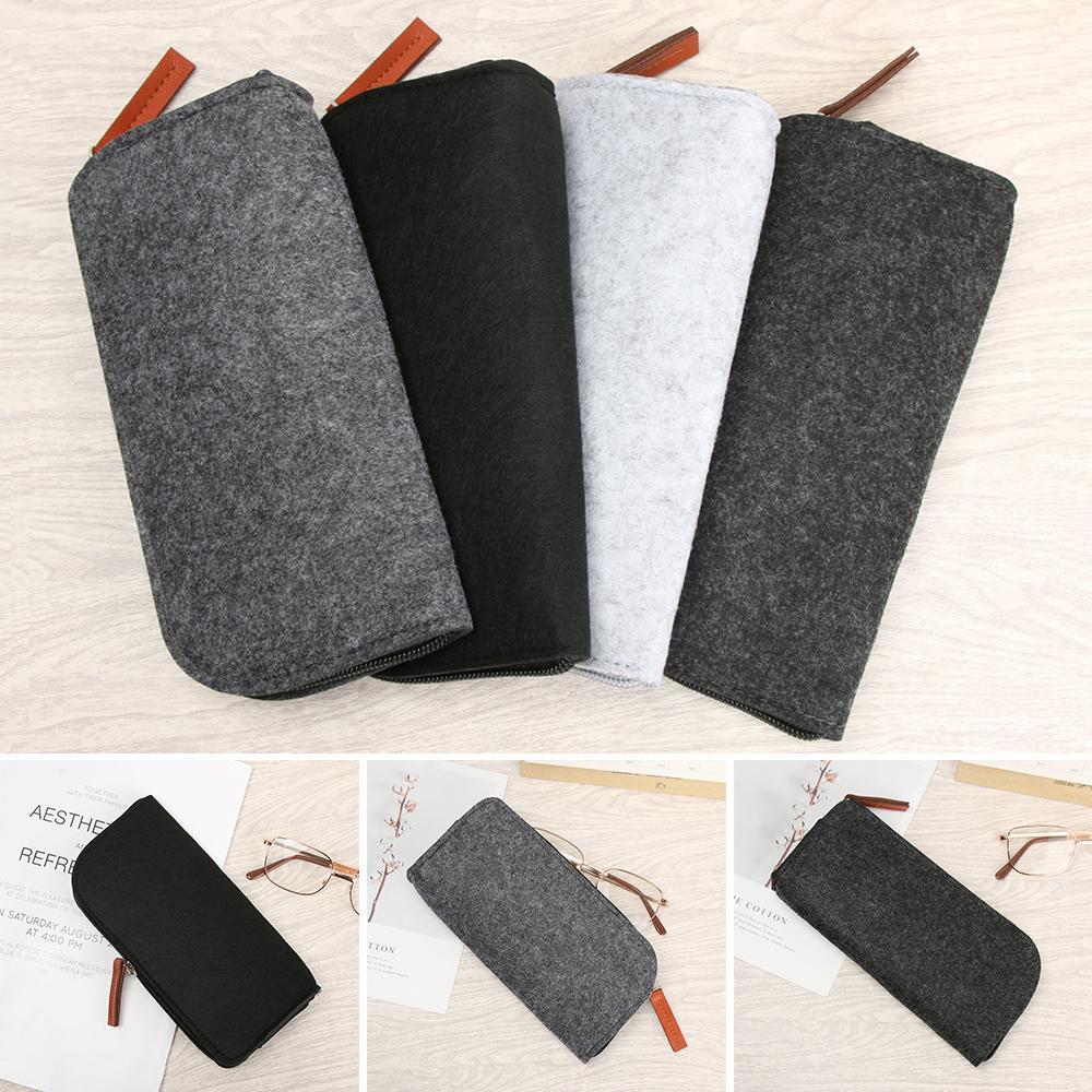 Wool Felt Cloth Soft Eyeglasses Pouch Sunglasses Case Box Portatives Protector Glasses Case Bag