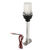 10in Boat Anchor Light Polygon 360 Degree All Round LED Stern Pole Light for Marine Yacht Ships Fishing Boats