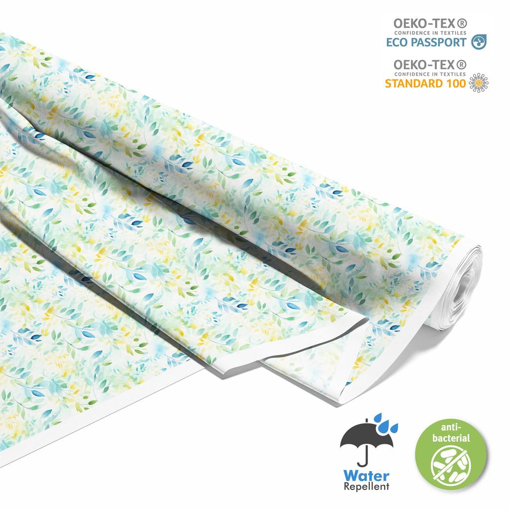 Outdoor Dekostoffe Oxford - Pflanzenmuster - Dx2539