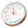 Non-Ticking Electronic Color Clock Round Wall Hanging Clock Creative Nordic Wall Clock  Home