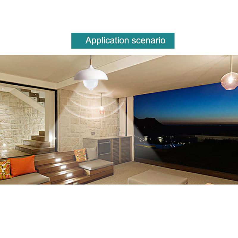 Светодиодный светильник с датчиком движения человека для домашнего использования и освещения коридора