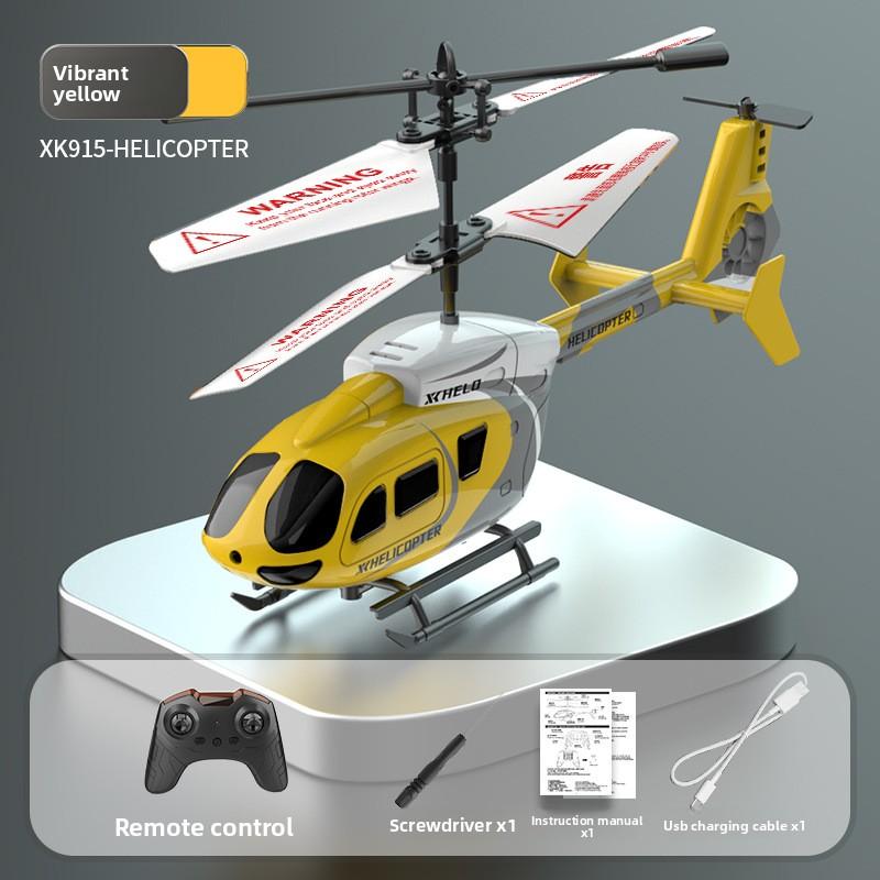 New 2.5CH IR Remote Control Helicopter, USB Rechargeable, Fully Enclosed Anti-Crash Little Hornet Toy for Kids