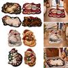 Cat Dog Decor Christmas Doormat Irregular Shape Door Mat Christmas Welcome Mat  Holiday Home Decor