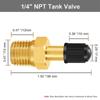 Anti-Corrosion Air Compressor Tanks Fill Valve Brass Automobile Tire Valve Core Tire Copper Valve