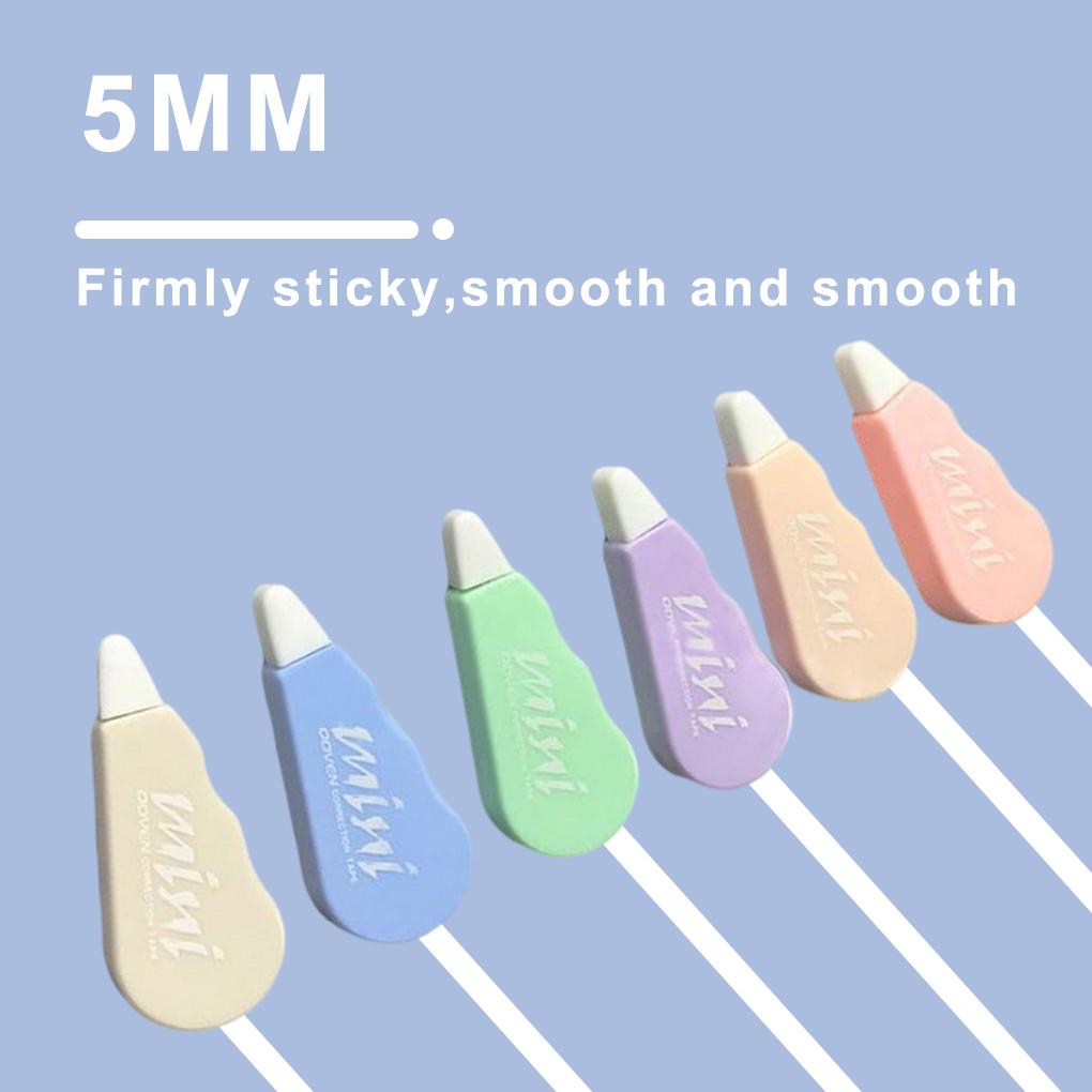 6 шт. корректирующие ленты школьные студенческие корректирующие ленты портативные учебные канцелярские товары