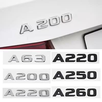 3D ABS A35 A45 A63 A160 A180 A200 A220 A250 A260 A280 Автомобиль Задние Буквы Эмблема Значок Наклейка для A Serise