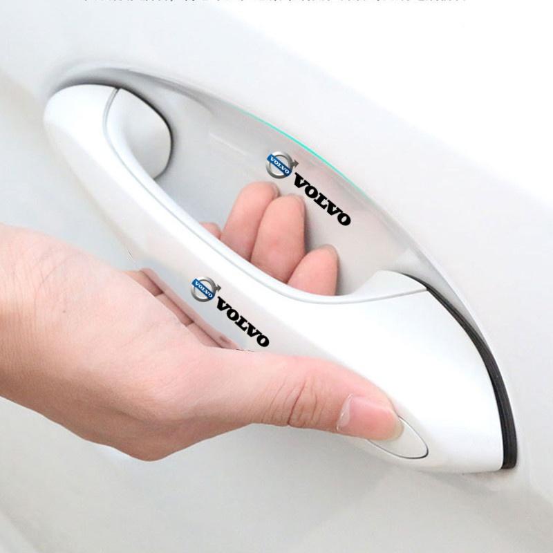 Transparent Car Door Handle Bowl Sticker Anti-collision Strip for Volvo XC40 V40 XC90 V90 V60 XC60 S80 S60 S90 C40 V70