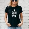 Resting Witch Face Tshirt White Motif Pagan Halloween Autumn Unisexlady Fit