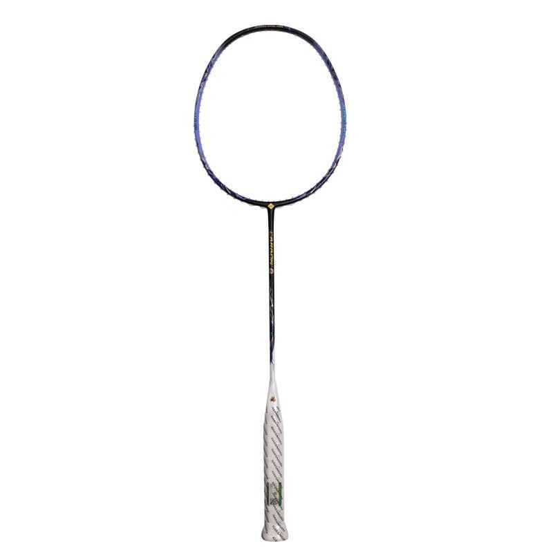 Ultra Lightweight 5U Carbon Fiber Badminton Racket Adults All-Round Offensive Play Pre-Strung 24lbs G5 Grip