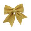 Christmas Bow Decoration Xmas Tree Topper Big Bows Party Favors Elegant Gold Wreath Decorative