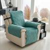 Sofa Cushion Plush Sofa Cover Cushion Nail Chair Sofa Towel Single Recliner Cover Quilted Armrest Backrest Towel