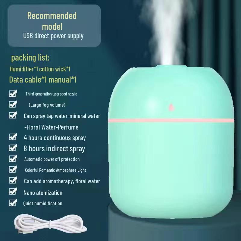 Teardrop Mini Air Humidifier & Aromatherapy Atomizer for Bedroom & Office