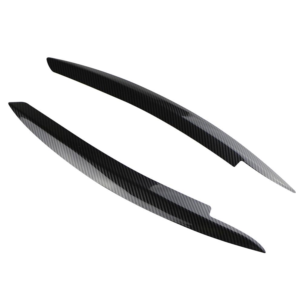 ABS Headlight Eyebrow for Volkswagen VW Golf 6 VI MK6 GTI GTR GTD 2008 - 2013 Car Head Light Eyelids Cover Trim Stickers