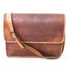 Messenger Shoulder Bags GVB Camel Briefcase Laptop Bag Handbag" Men's Leather