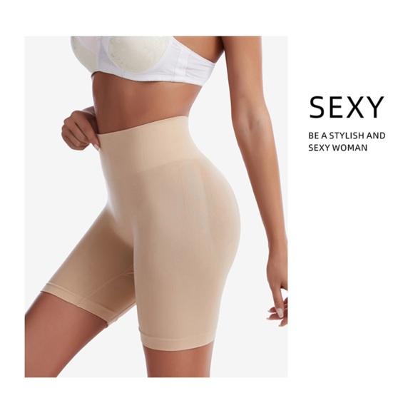 Women Shape Shorts High Waist Tummy Control Compression Safety Boyshort Invisible Under Dress Seamless Underwear Smooth