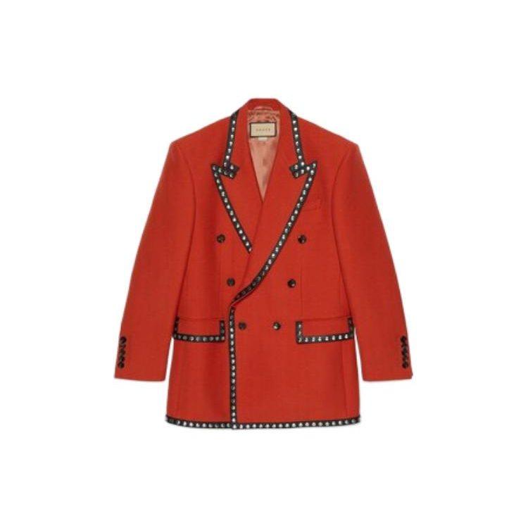 Gucci Куртки Мужские Оранжевый Костюмный Воротник Умеренный Другое 719877-Z8A60-7346
