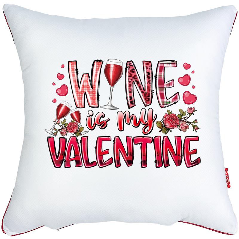 Термонашивки ко Дню святого Валентина с вином Креативная одежда Наклейки Толстовки Футболки своими руками Parches Ropa Термоаппликация Термонаклейка