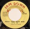 7-дюймовая пластинка LITTLE JOE  Natty Dont Make War JAM001 Jam Down Record 1977 Великобритания Регги Ска Даб Б/у