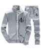 Amatsu Long Sleeve Tracksuit and Sportswear for and Size Type B Men's Set, Loungewear, Spring, Autumn, Winter, L, Gray,