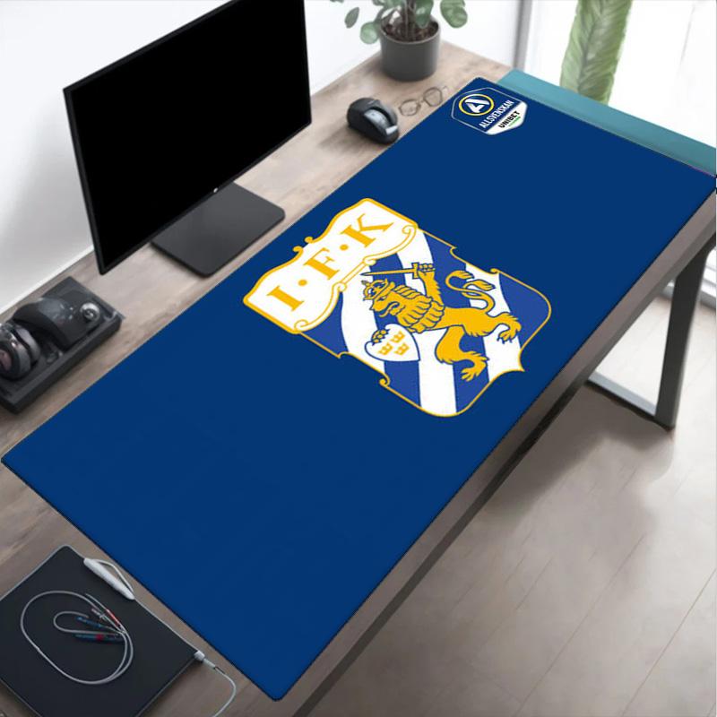 Ifk Goteborg Crest Mouse pad Mouse pad, Gaming Mouse Pad, keyboard pad, Desk Decor for computer notebook Fan Gift Birthday Gift