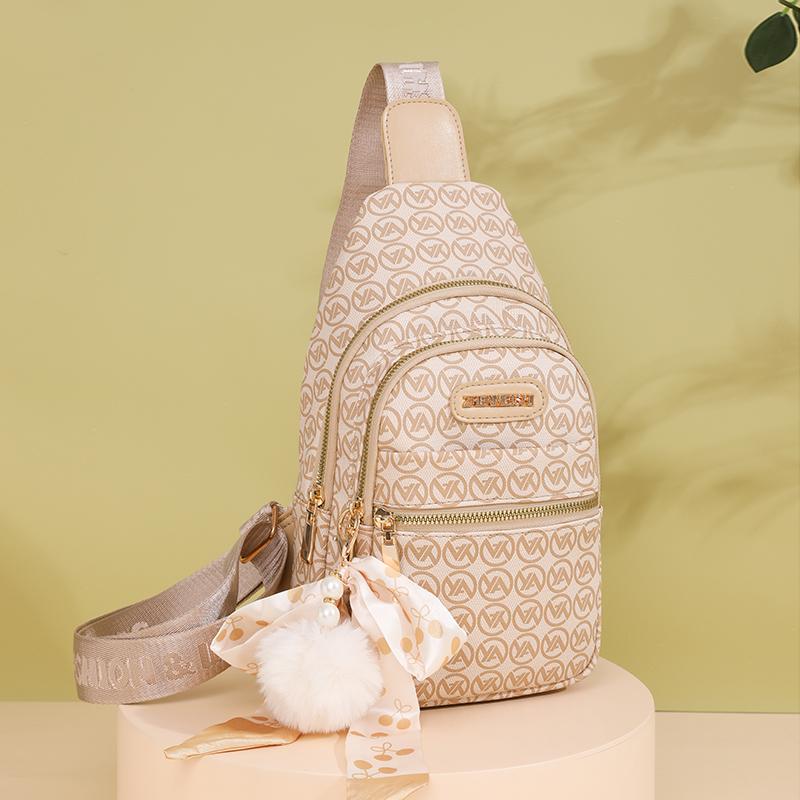 Нагрудная сумка Женская сумка через плечо Нагрудная сумка Рюкзак Женская маленькая сумка с принтом