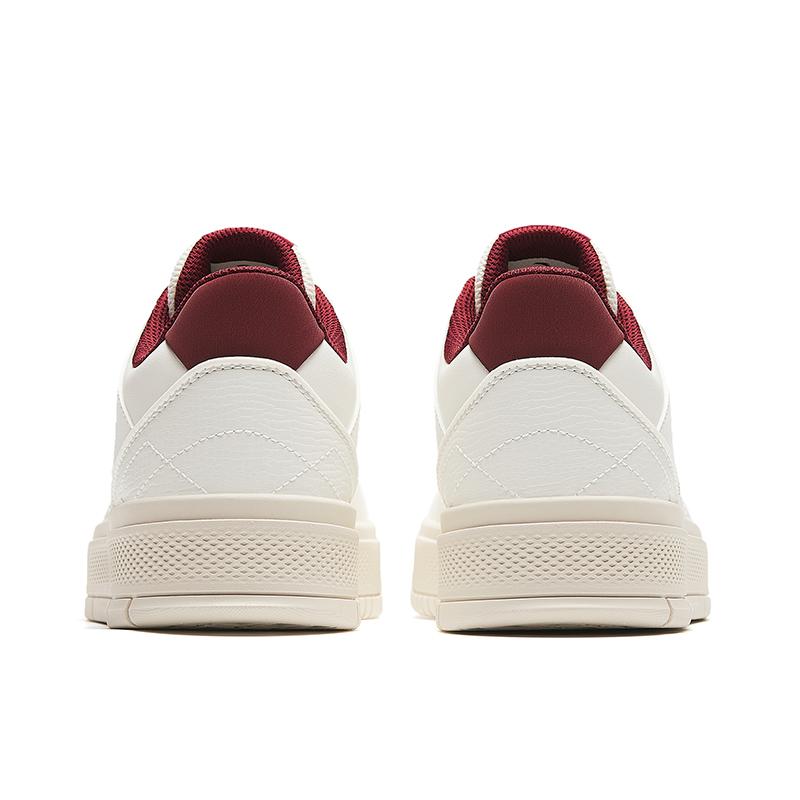 Anta Амортизирующие прочные легкие низкие кроссовки мужские кроссовки белые красные 912418061-3