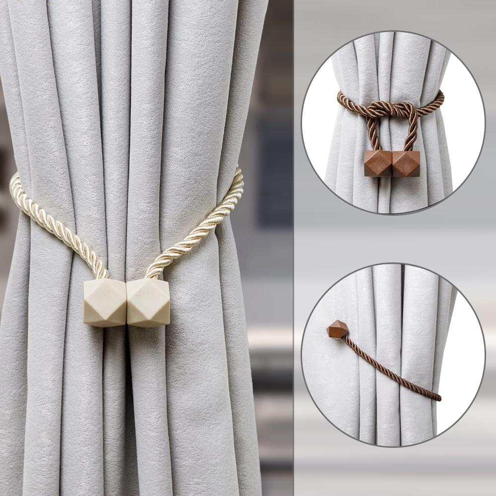 1/2 шт. Магнитные зажимы для штор Держатели для штор Подхваты Пряжка Магнитные подхваты Декор для штор Аксессуары