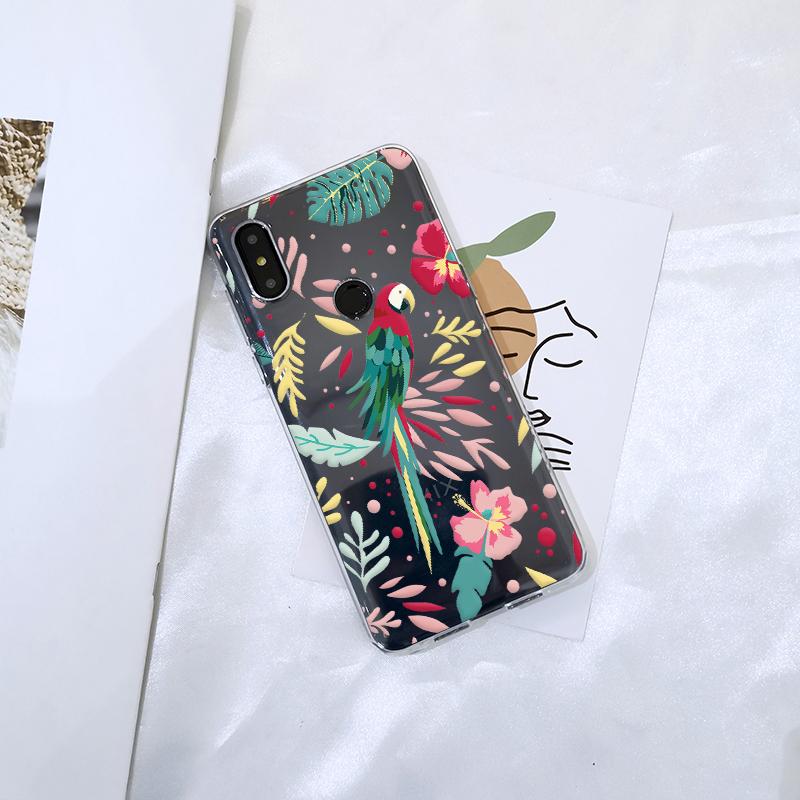 Мягкий силиконовый чехол для телефона для Xiaomi Mi Max Mix 1 2 2S 3, эстетичная задняя крышка с птицей и цветами, красивая птичка для Xiaomi Mi Note 1 2 3