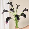 1Pcs Calla Artificial Flowers Calla Lily Fake Flower Bouquet For Wedding Bouquet Bridal Home Flower Decoration